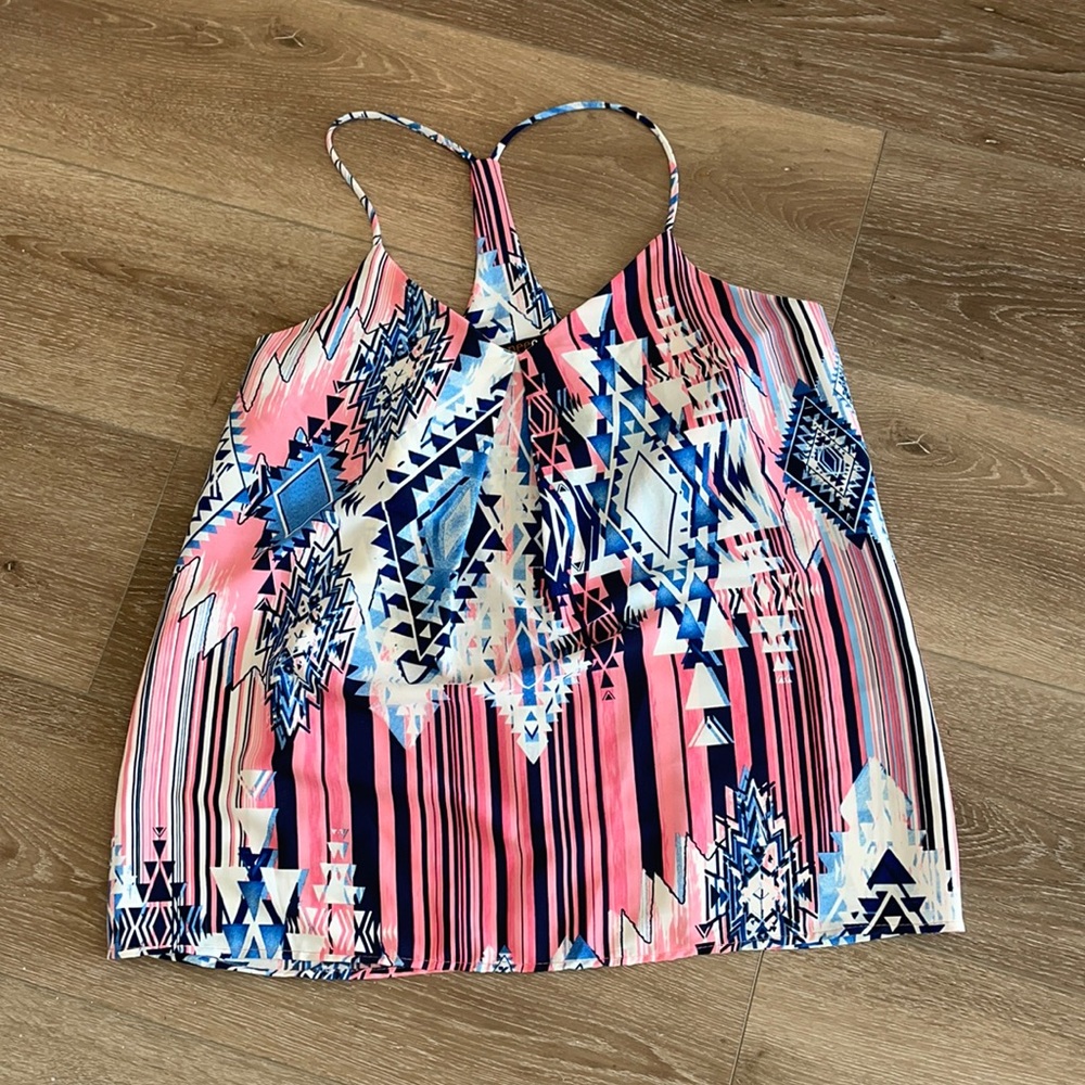 Colorful tank top / blouse